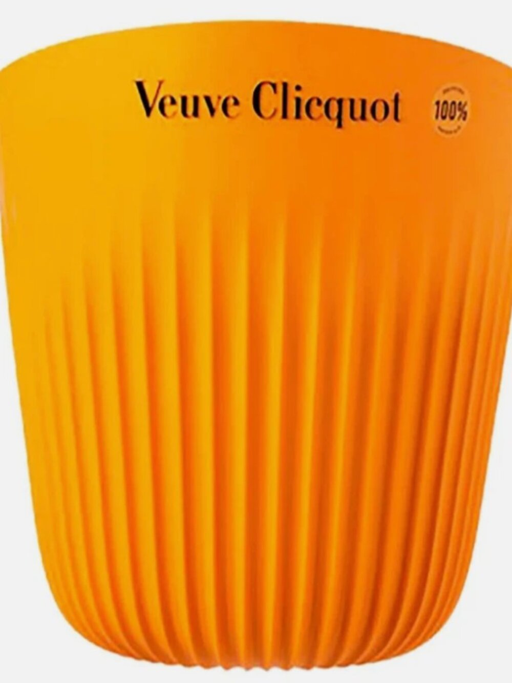 Veuve Cliquot Sunrays Ice Bucket Set with 6 flutes Latest Style Rare Brand New - Picture 7 of 7